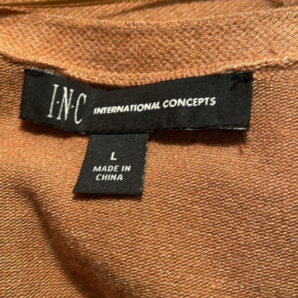 Camel color cardigan with belt - Picture 5 of 6